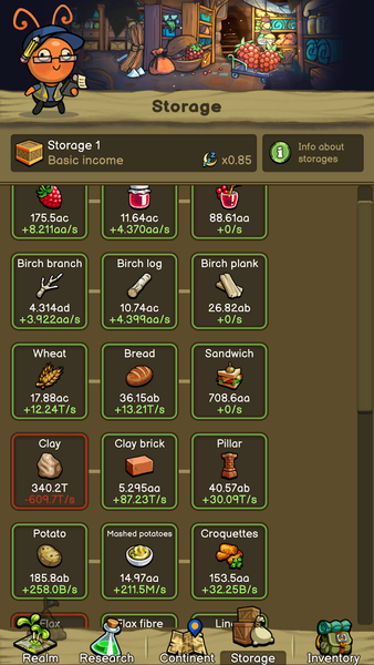 Idle Ant Colony - Gameplay image of android game