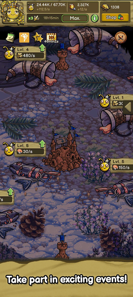 Idle Ant Colony - Gameplay image of android game