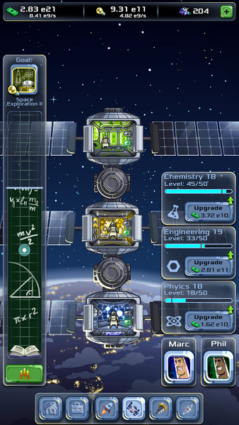 Idle Space Company - Image screenshot of android app