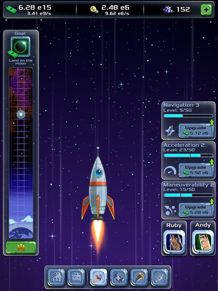 Idle Space Company - Image screenshot of android app