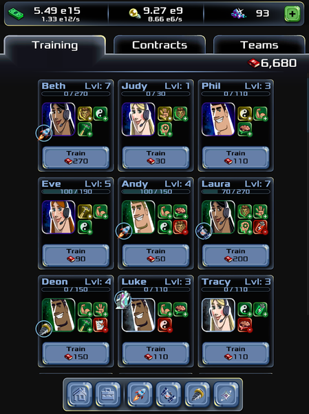 Idle Space Company - Image screenshot of android app