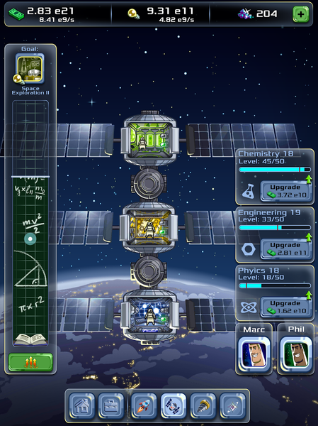 Idle Space Company - Image screenshot of android app
