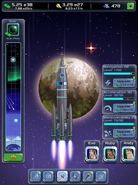 Idle Space Company - Image screenshot of android app