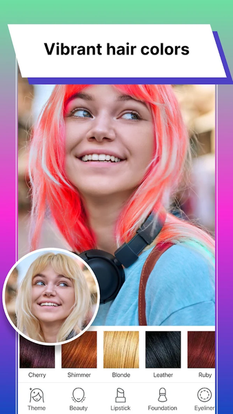 Blink Beauty Cam: Photo Makeup - عکس برنامه موبایلی اندروید