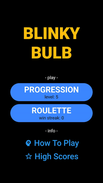 Blinky Bulb - عکس بازی موبایلی اندروید