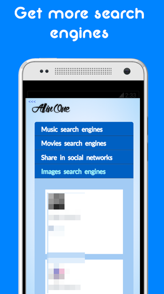All Search Engines in one app - عکس برنامه موبایلی اندروید