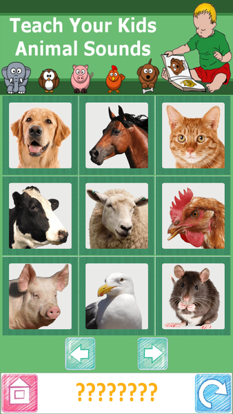 Teach Your Kids Animal Sounds - عکس بازی موبایلی اندروید