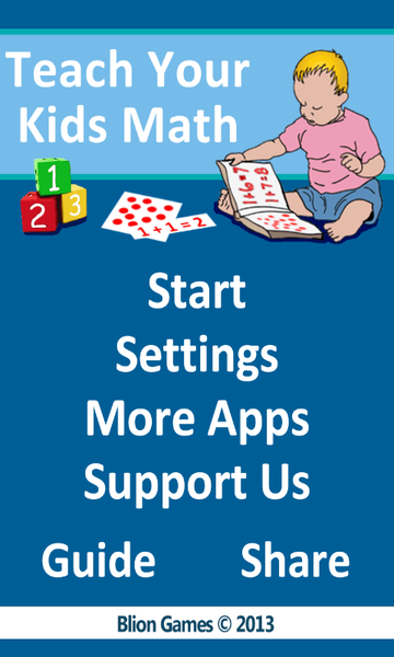 Teach Your Kids Math - Image screenshot of android app