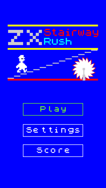 ZX Stairway Rush - Gameplay image of android game