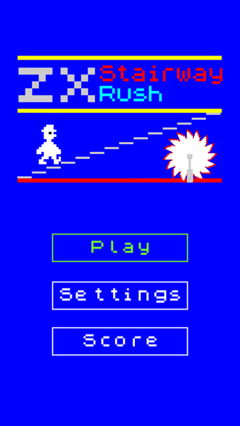 ZX Stairway Rush - Gameplay image of android game