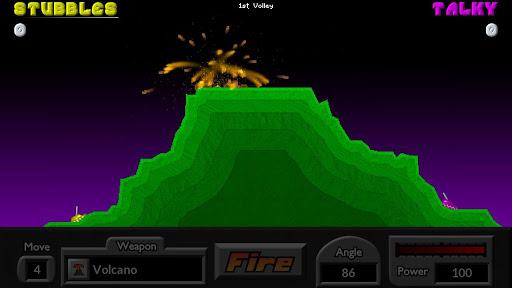 Pocket Tanks - Gameplay image of android game