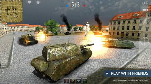 Armored Aces - Tank War - Gameplay image of android game