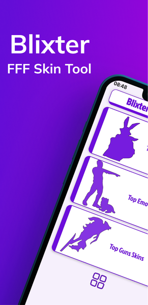 Blixter - FFF Skin Tool - عکس برنامه موبایلی اندروید