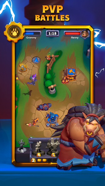 Warcraft Rumble - عکس بازی موبایلی اندروید