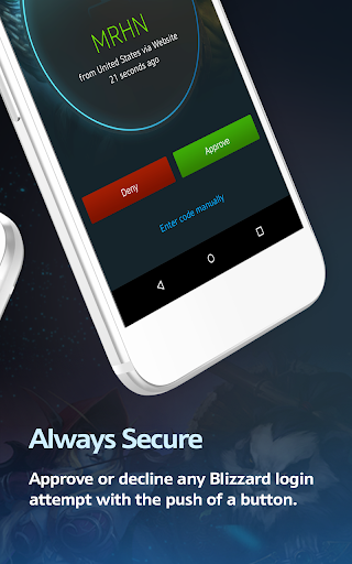 Battle.net Authenticator - Image screenshot of android app