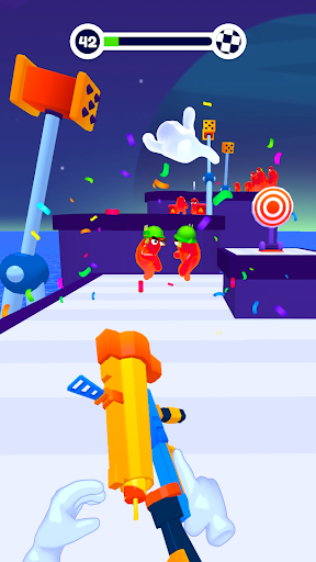 Blob Shooter 3D — Assassin Hit - Gameplay image of android game