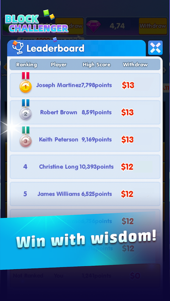 Block Challenger - عکس بازی موبایلی اندروید