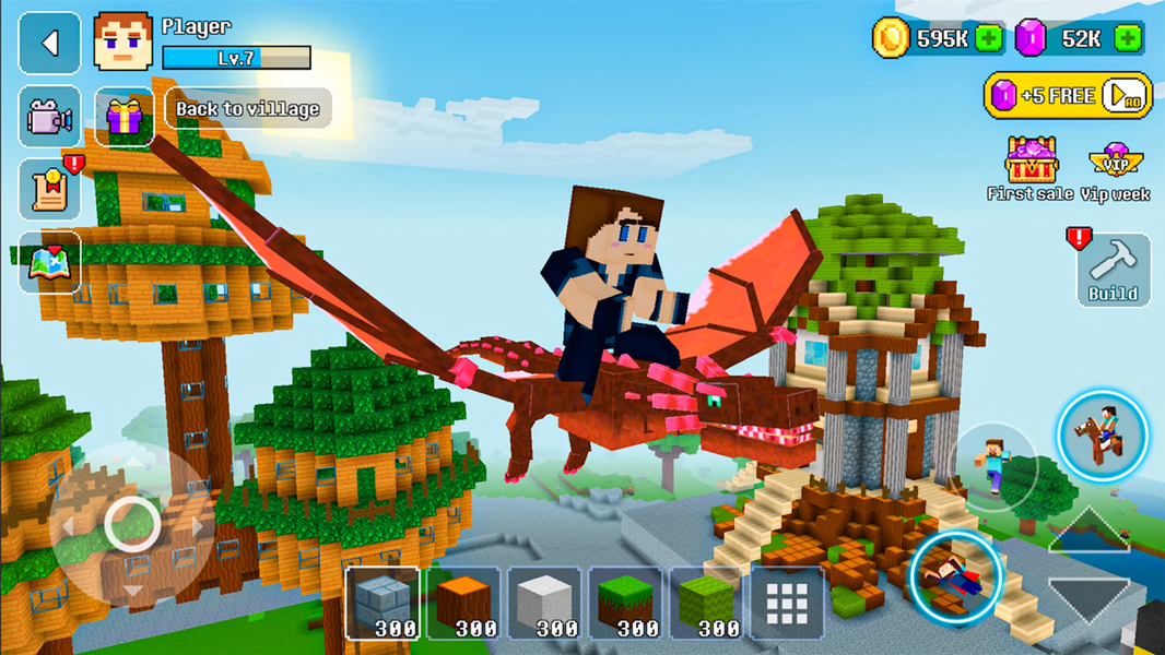 Master Building World 3D - Gameplay image of android game