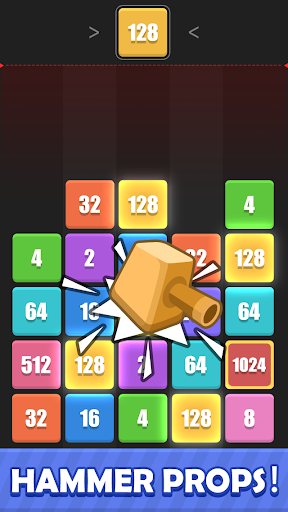 Merge Number Puzzle-New 2048 - Image screenshot of android app