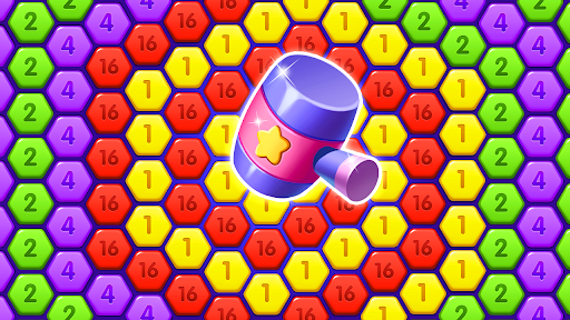 Merge Number - Hexa Puzzle - عکس بازی موبایلی اندروید