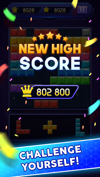 Block Puzzle - Gameplay image of android game