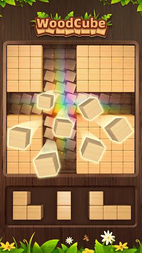 WoodCube - Woody Puzzle - Gameplay image of android game
