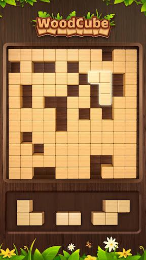 WoodCube - Woody Block Puzzle - عکس بازی موبایلی اندروید