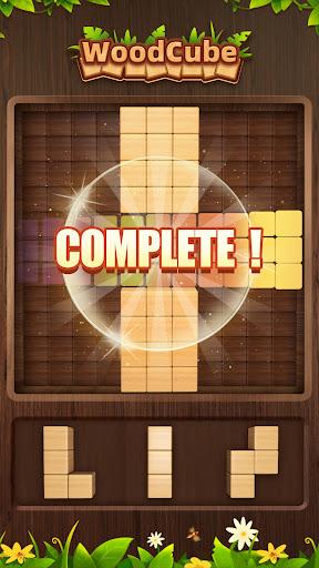 WoodCube - Woody Block Puzzle - عکس بازی موبایلی اندروید