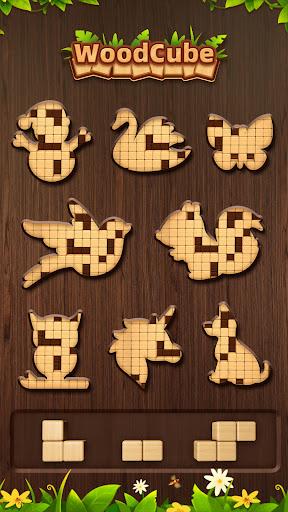 WoodCube - Woody Puzzle - عکس بازی موبایلی اندروید