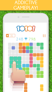 Block 1010 mobile game on Behance