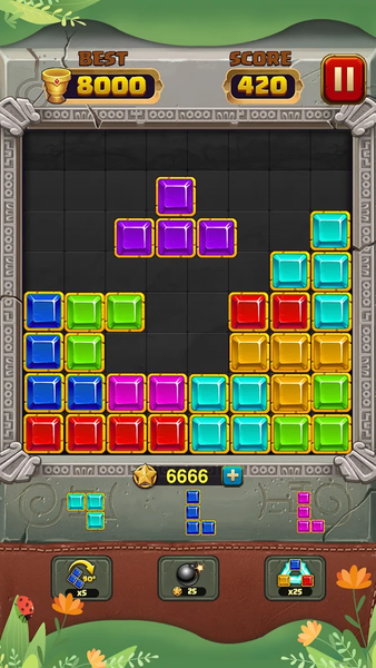 Block Puzzle Adventure HD - عکس بازی موبایلی اندروید