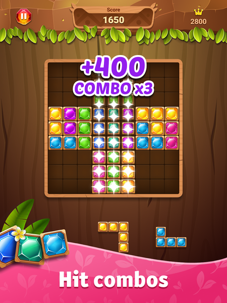 Block Puzzle Jewel: Blast Game - Gameplay image of android game