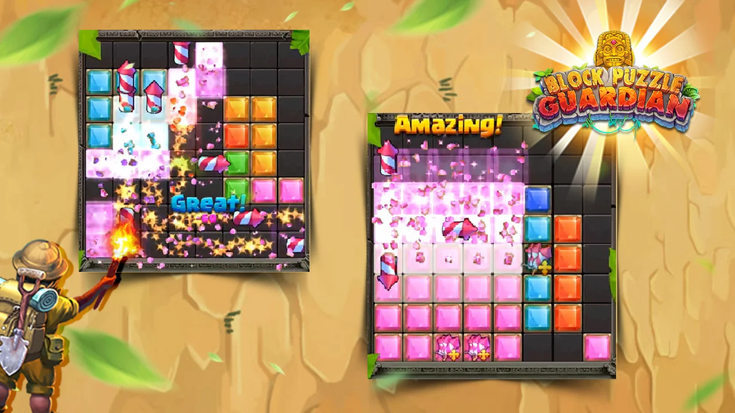 Block Puzzle Blitz-Blast Lite - Gameplay image of android game