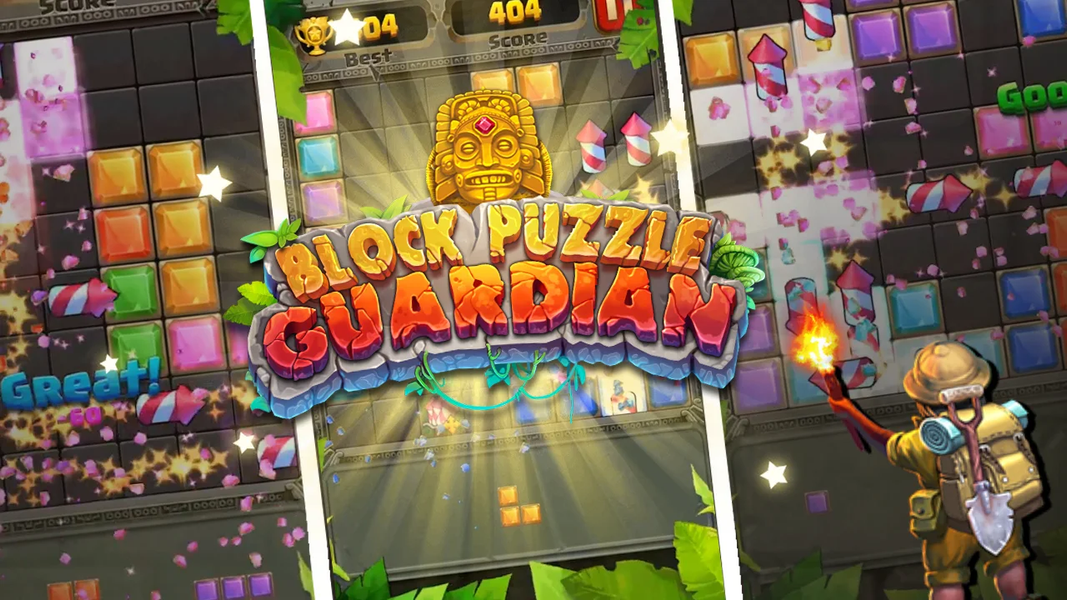 Block Puzzle Blitz-Blast Lite - Gameplay image of android game