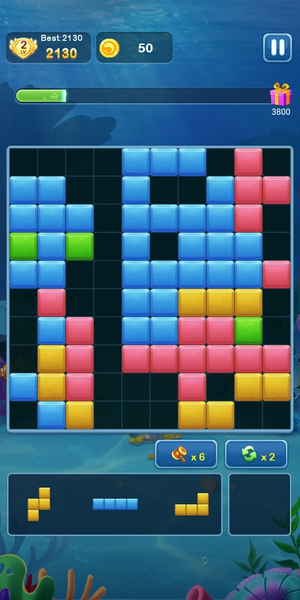 Block Puzzle: Win Cash - Gameplay image of android game