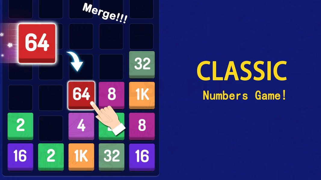 Merge Block - Puzzle games - Gameplay image of android game