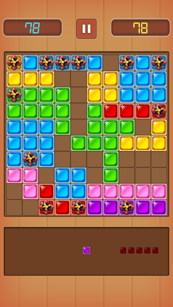 Block Puzzle - Gameplay image of android game