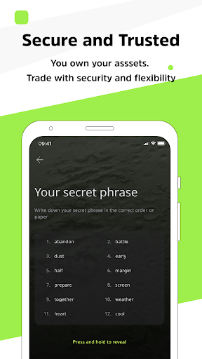 Cwallet - Secure Crypto Wallet - Image screenshot of android app