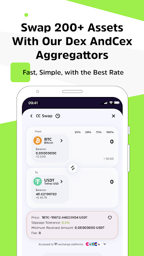 Cwallet - Secure Crypto Wallet - Image screenshot of android app