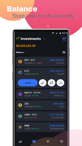 CoinDex:  Bitcoin Crypto - عکس برنامه موبایلی اندروید