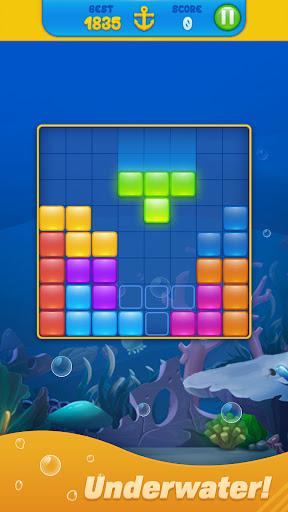 SaveFish Block Puzzle Aquarium - Gameplay image of android game