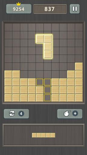 Wood Puzzle Block Color - Gameplay image of android game