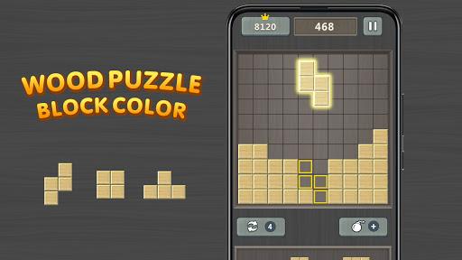 Wood Puzzle Block Color - عکس بازی موبایلی اندروید