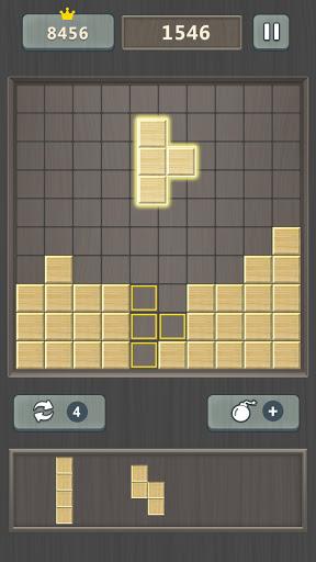 Wood Puzzle Block Color - Gameplay image of android game