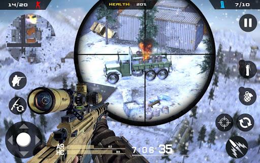 Winter Mountain Sniper - Modern Shooter Combat - عکس بازی موبایلی اندروید