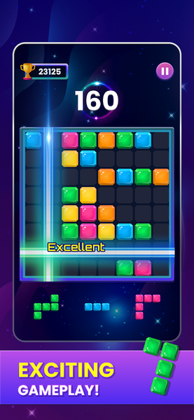 Block Blast - Puzzle 8x8 - Gameplay image of android game