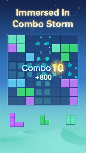 ColorBlock : Combo Blast - Gameplay image of android game