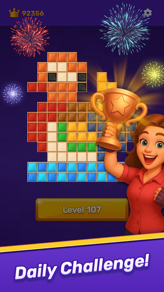 Block Grid: Puzzle Master - عکس بازی موبایلی اندروید