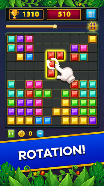 Block Puzzle - Gameplay image of android game