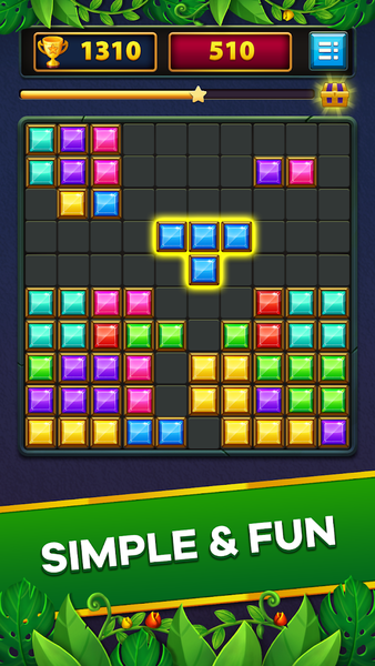 Block Puzzle - Gameplay image of android game